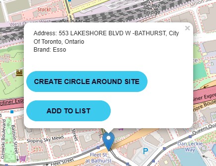 Map Post-click